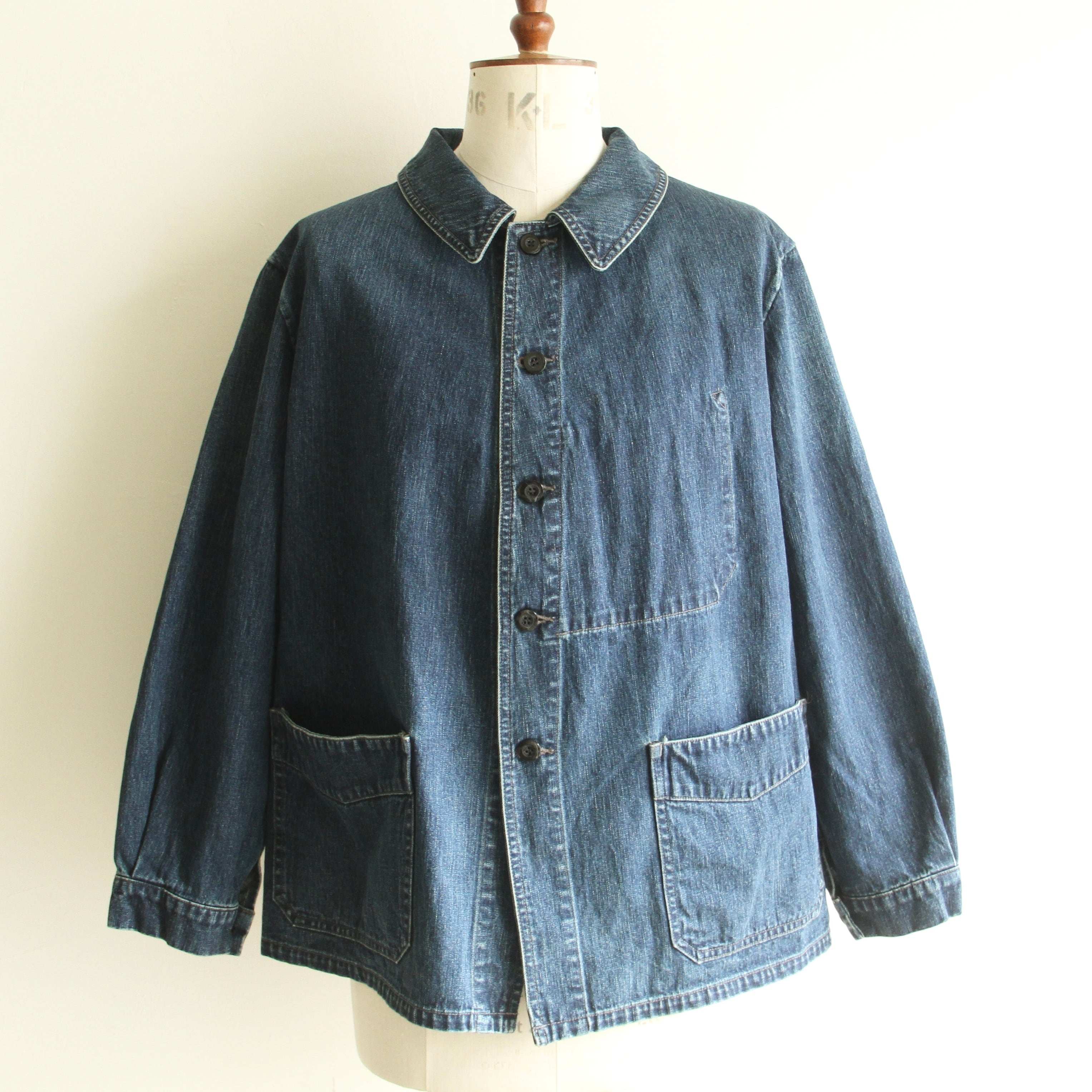 outil ウティ VESTE THIERS 3 インディゴ カバーオール 美品 OUTIL