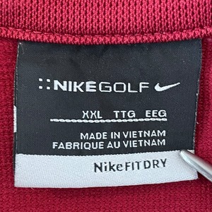 【NIKE】企業系 XXL オーバーサイズ ポロシャツ ナイキ 刺繍ロゴ US古着 アメリカ古着