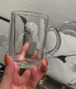 clear mug