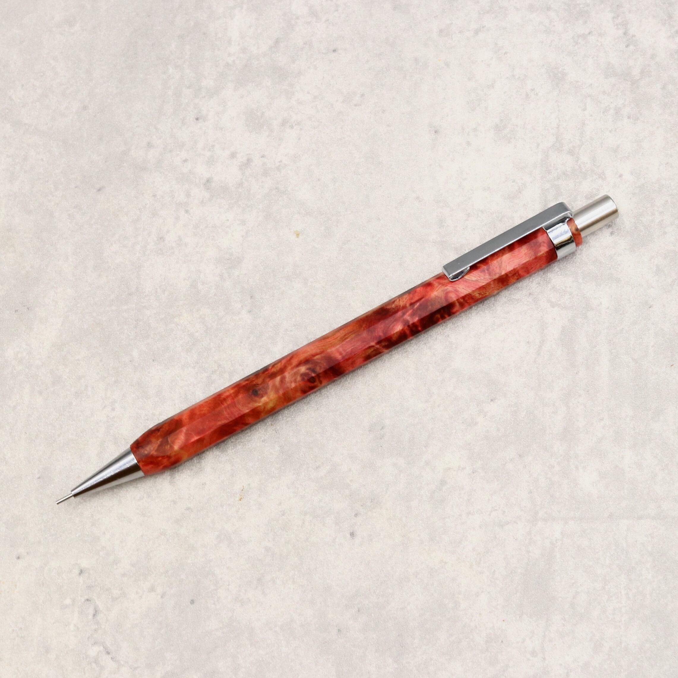 10/16 九角軸シャープペンシル(スタビライズドウッド)22