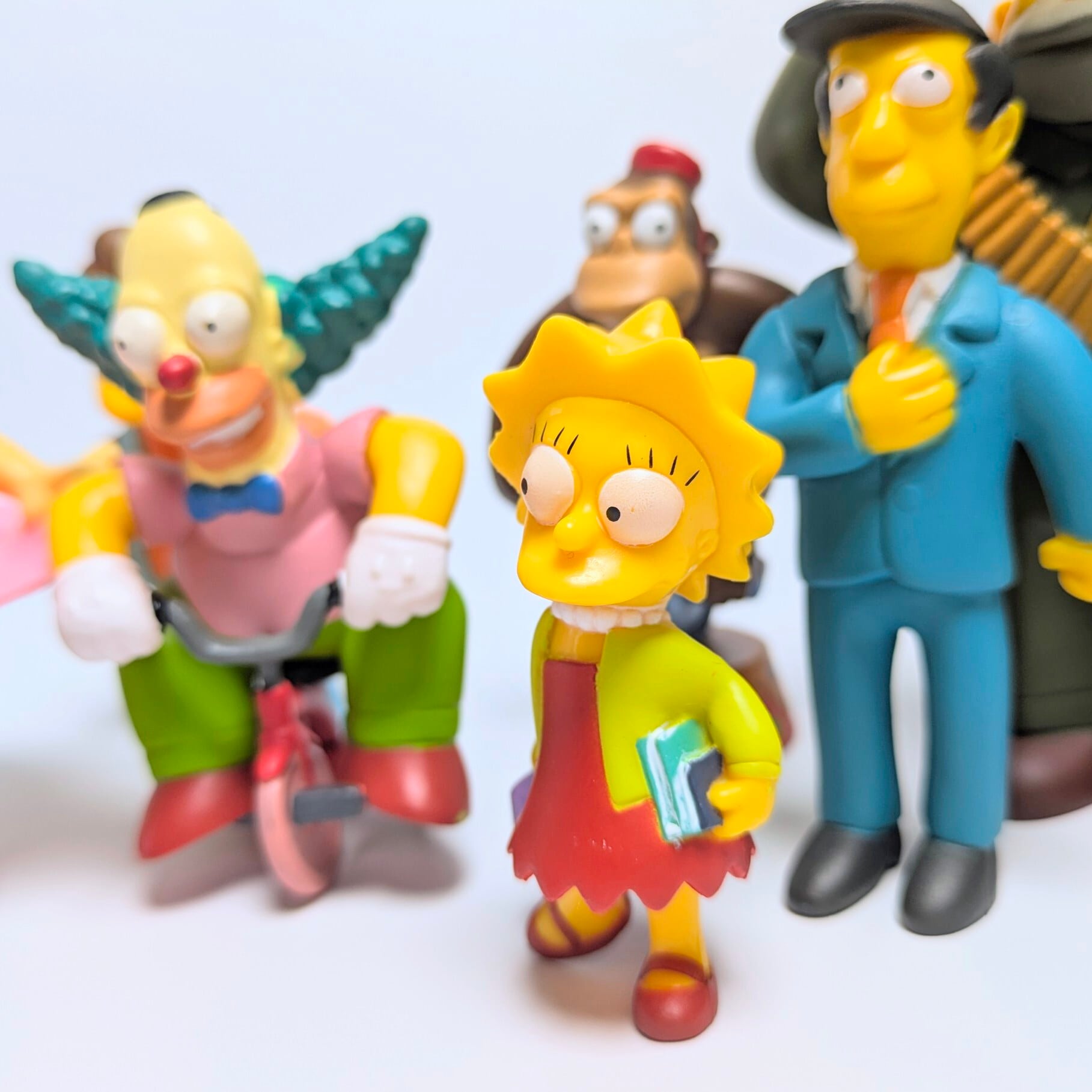 ☆VINTAGE 2005年製!☆【 The Simpsons(ザ シンプソンズ) 】PVCフィギュア Series2 10Pセット 〚アメリカン雑貨 アメトイ〛