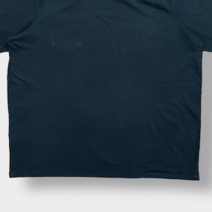 【Carhartt】3XL ビッグシルエット ワンポイント ポケットTシャツ ポケT カーハート FORCE ラグラン ブラック半袖 夏物 US古着