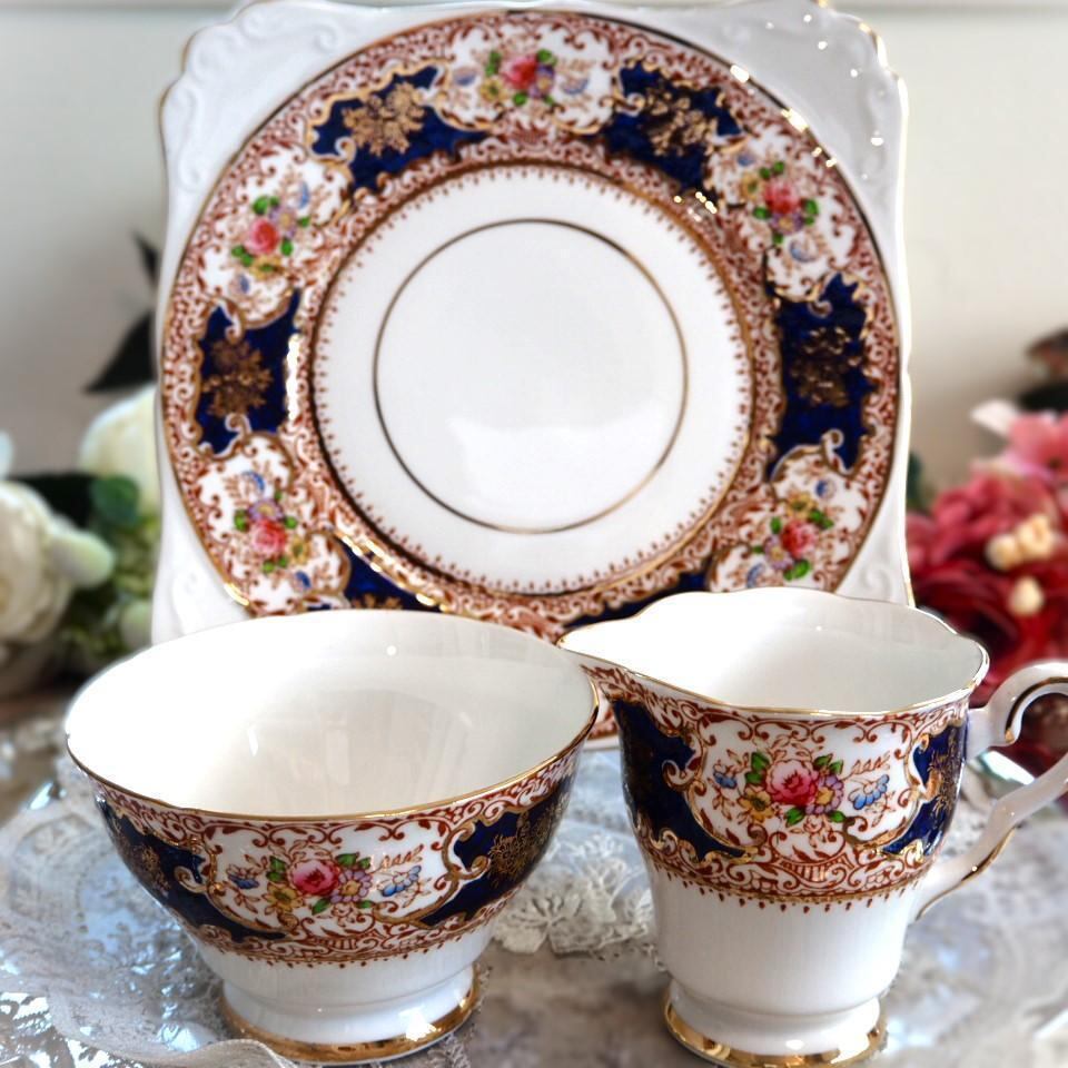 ロイヤルドルトン イングリッシュルネッサンス　6人用　ティーセット Royal Doulton - ロイヤルドルトン イングリッシュルネッサンス 6人用