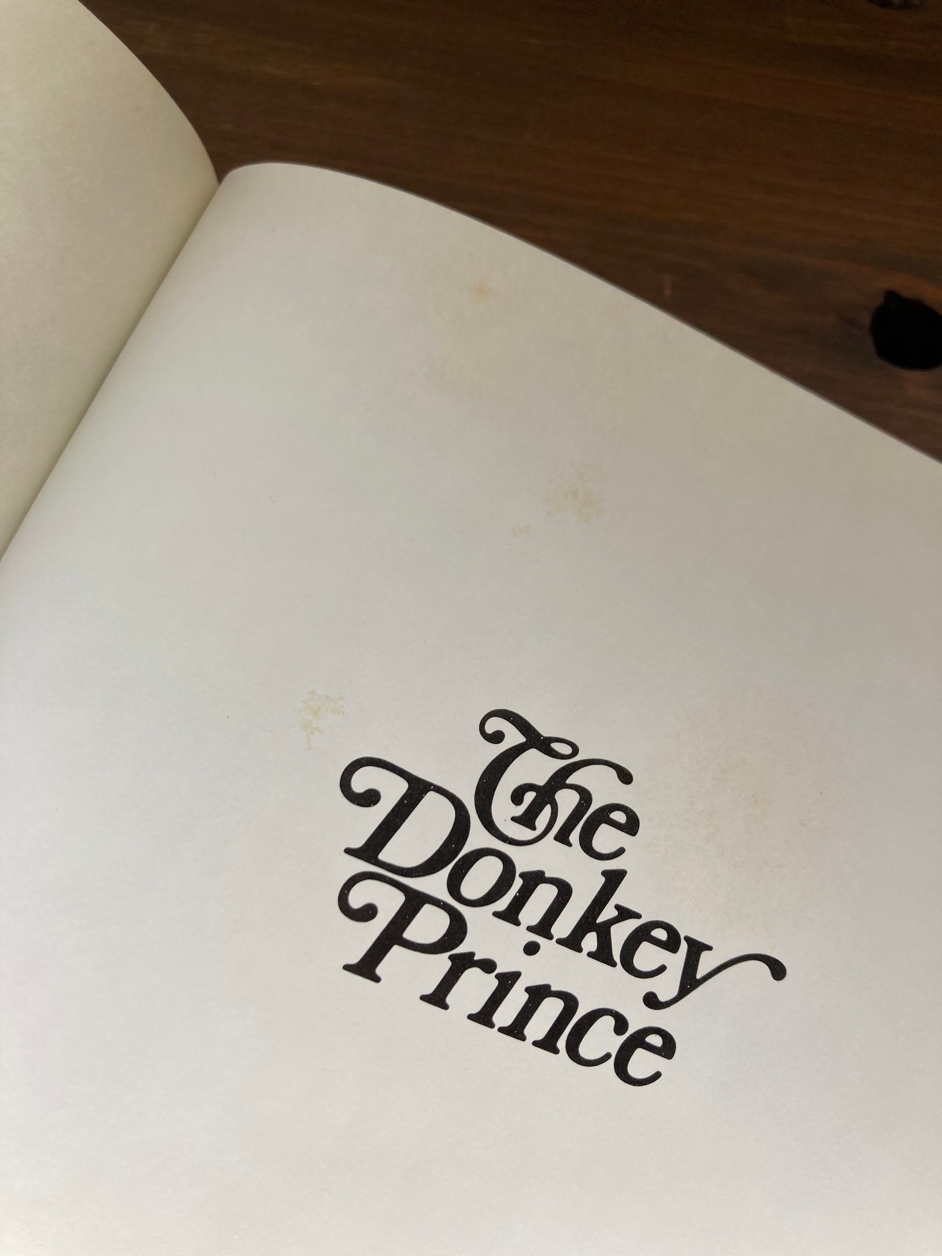 ロバのおうじ　＆The　Donkey Prince 2冊セット