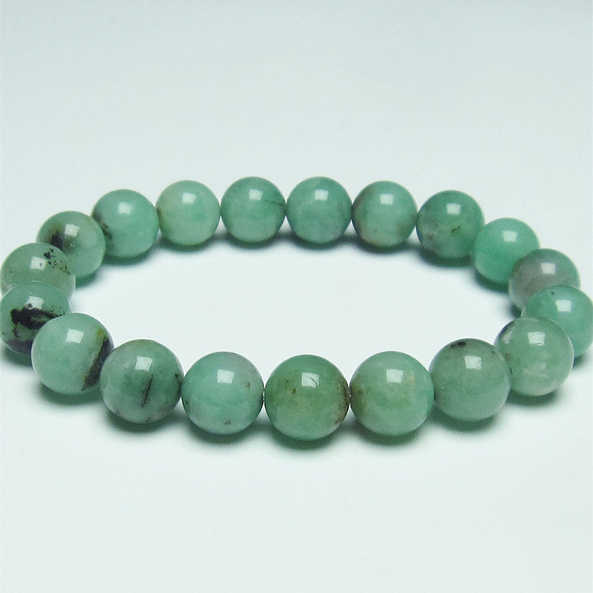 エメラルド ブレスレット 10mm 111-26061