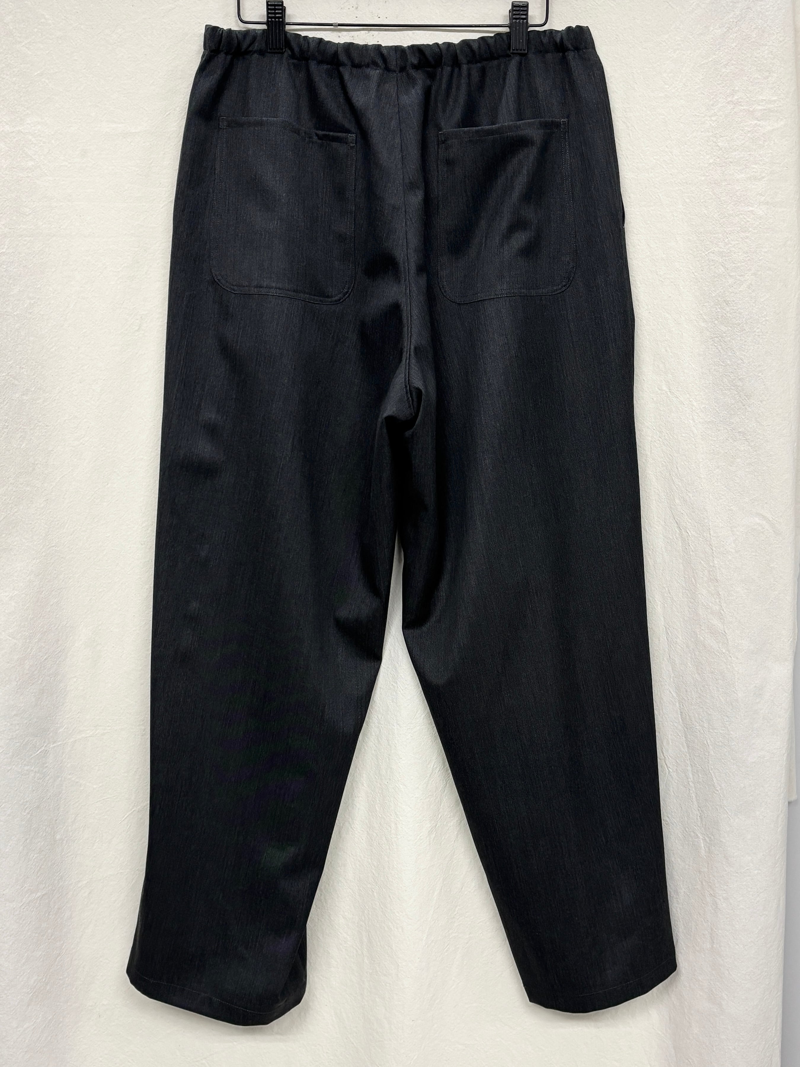 awasa / wool gabardine over pants (GRAY) | THE MODERN AGE