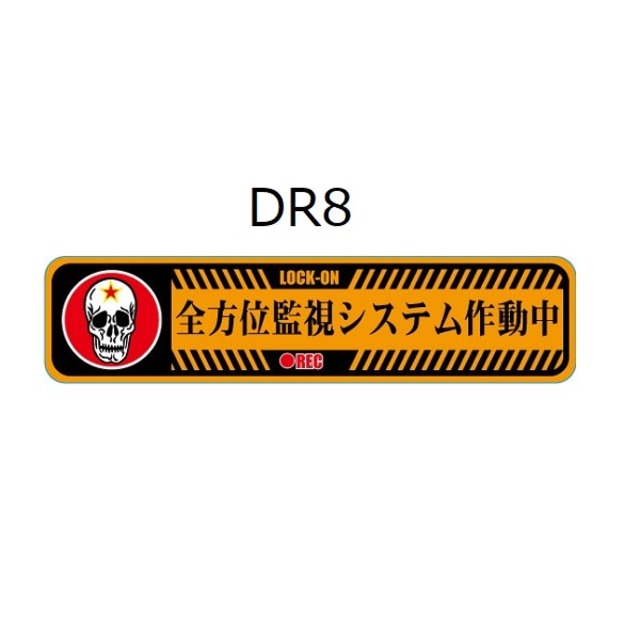 アグレッサー ドクロシール 各種DRシリーズ