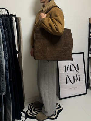 Mood Suede Shearling Mustang Jacket (2color)