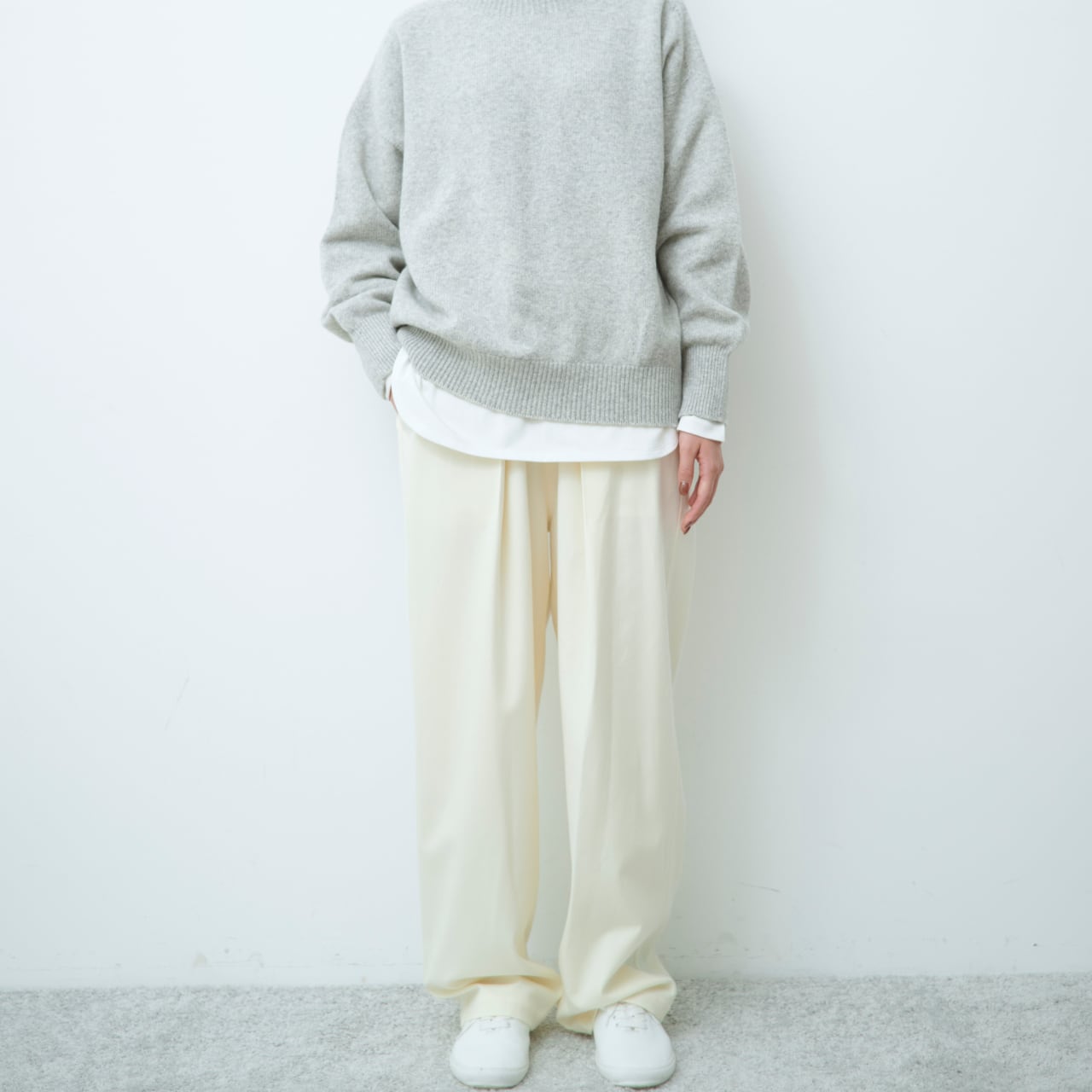 【lelill】イージータックワイドパンツ