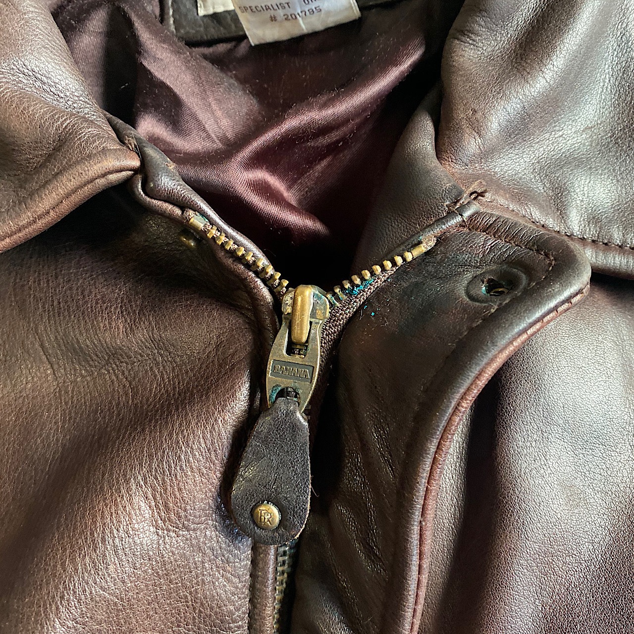 80年代 BANANA REPUBLIC TRAVEL バナナリパブリック レザーブルゾン 
