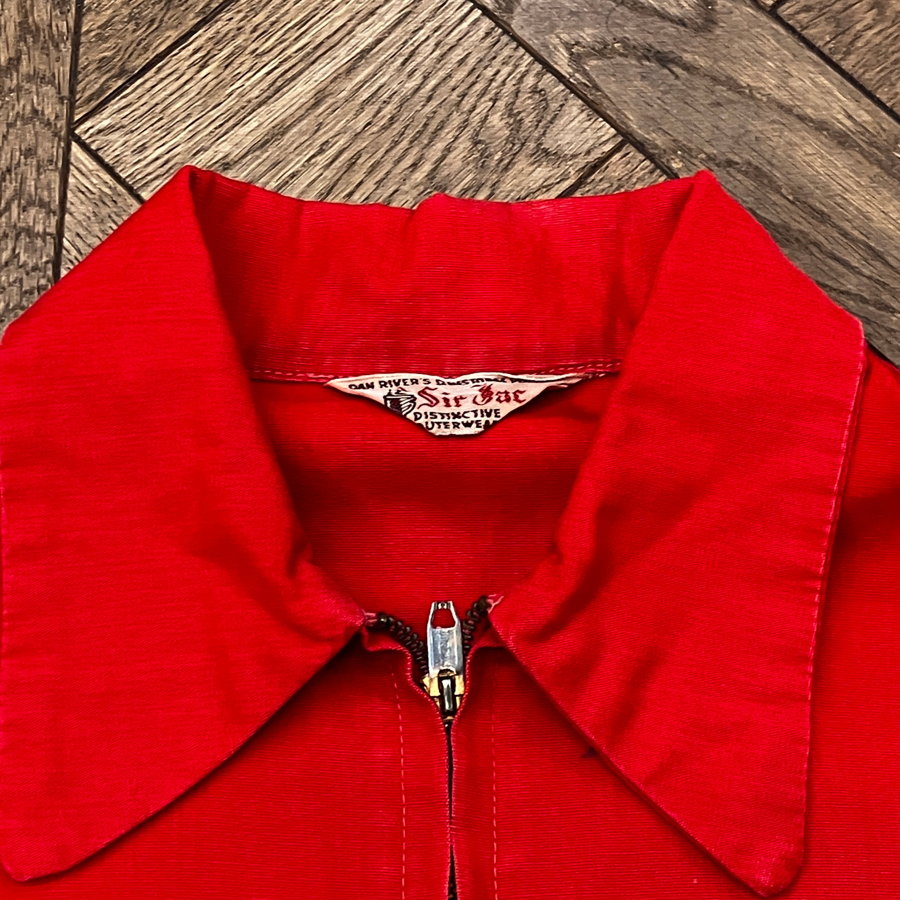 1950s SIR JAC F/Z JACKET RED | safarionline