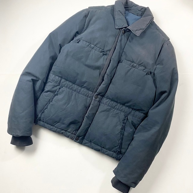 LANVIN smokey color cotton down jacket