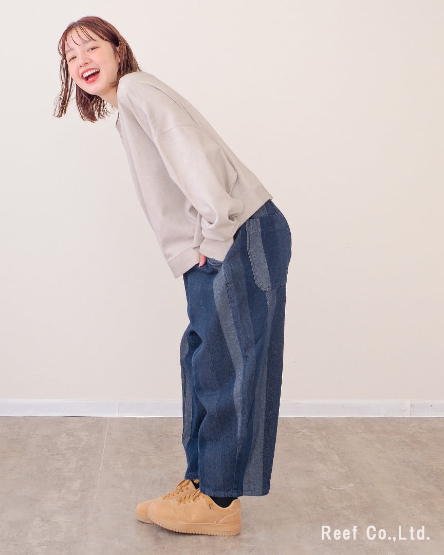 ジャカードデニムボールパンツ】 ST-225945 Brand：ミリロピュール