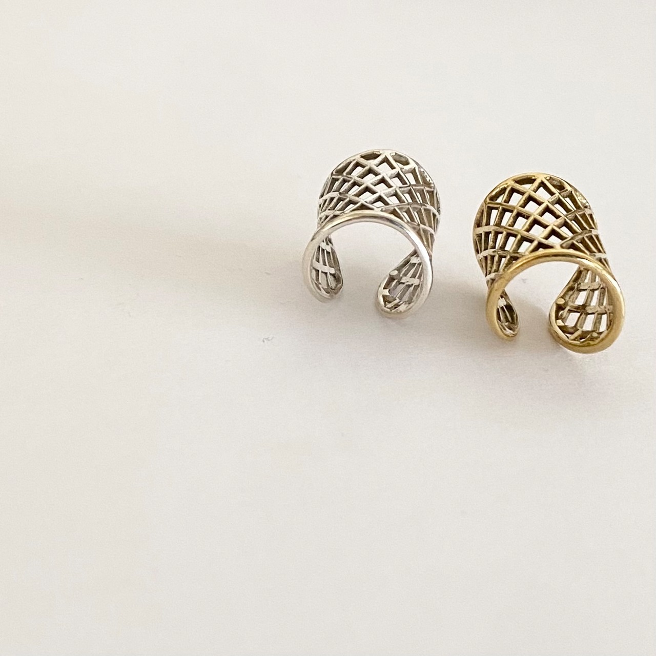 hermanas：イヤカフ（シルバー）