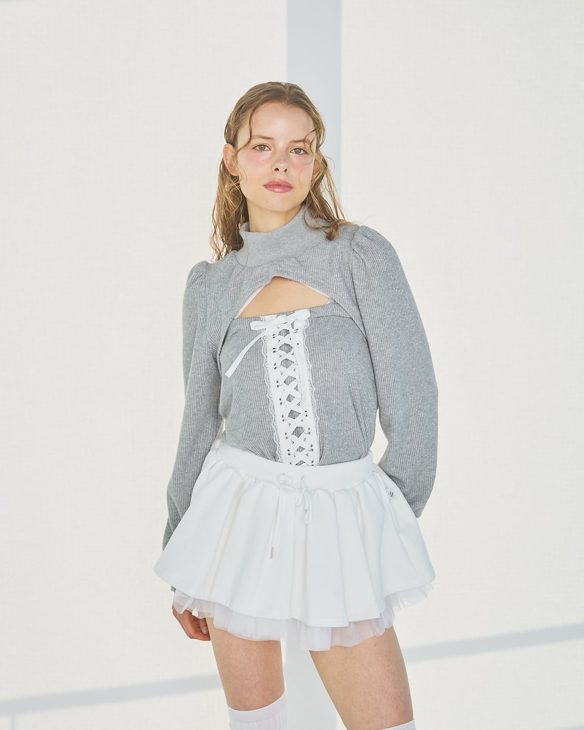 4wayラメニットアンサンブル | lilLilly official webstore