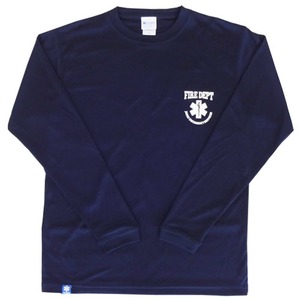 GUARD ガード FireDeptドライシルキータッチ長袖Tシャツ LS-224 ls-224 メンズ アウトドア レスキュー ライフセービング