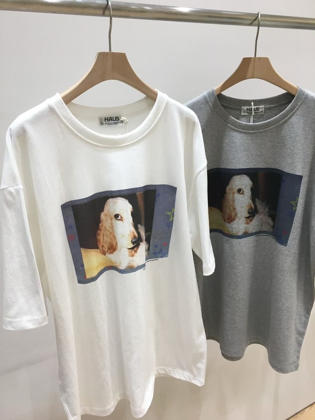 (予約) HAUS / Merly boxy tee 2color