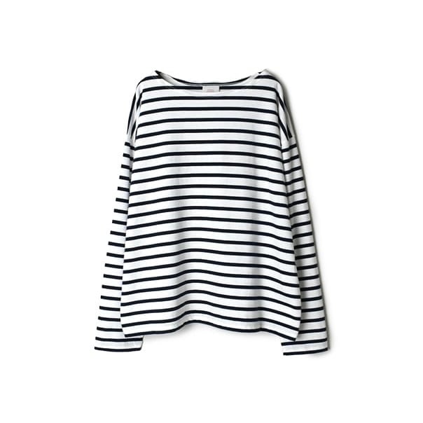 M.B.L by Le minor │ドロップショルダーボーダーカットソー(バスクシャツ)フランス製