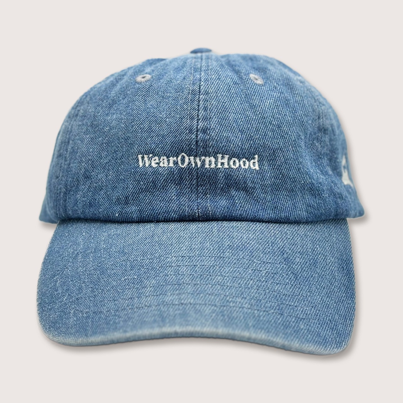 Wear Own Hood BASEBALL LOW CAP DENIM
