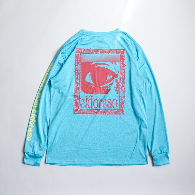 ELDORESO（エルドレッソ）Watching Long Tee  -Blue　メンズレディースロングスリーブTシャツ長袖