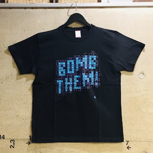 ボンバーマン Tシャツ （ ブラック × ブルー ） / VIDEO GAME TOKYO