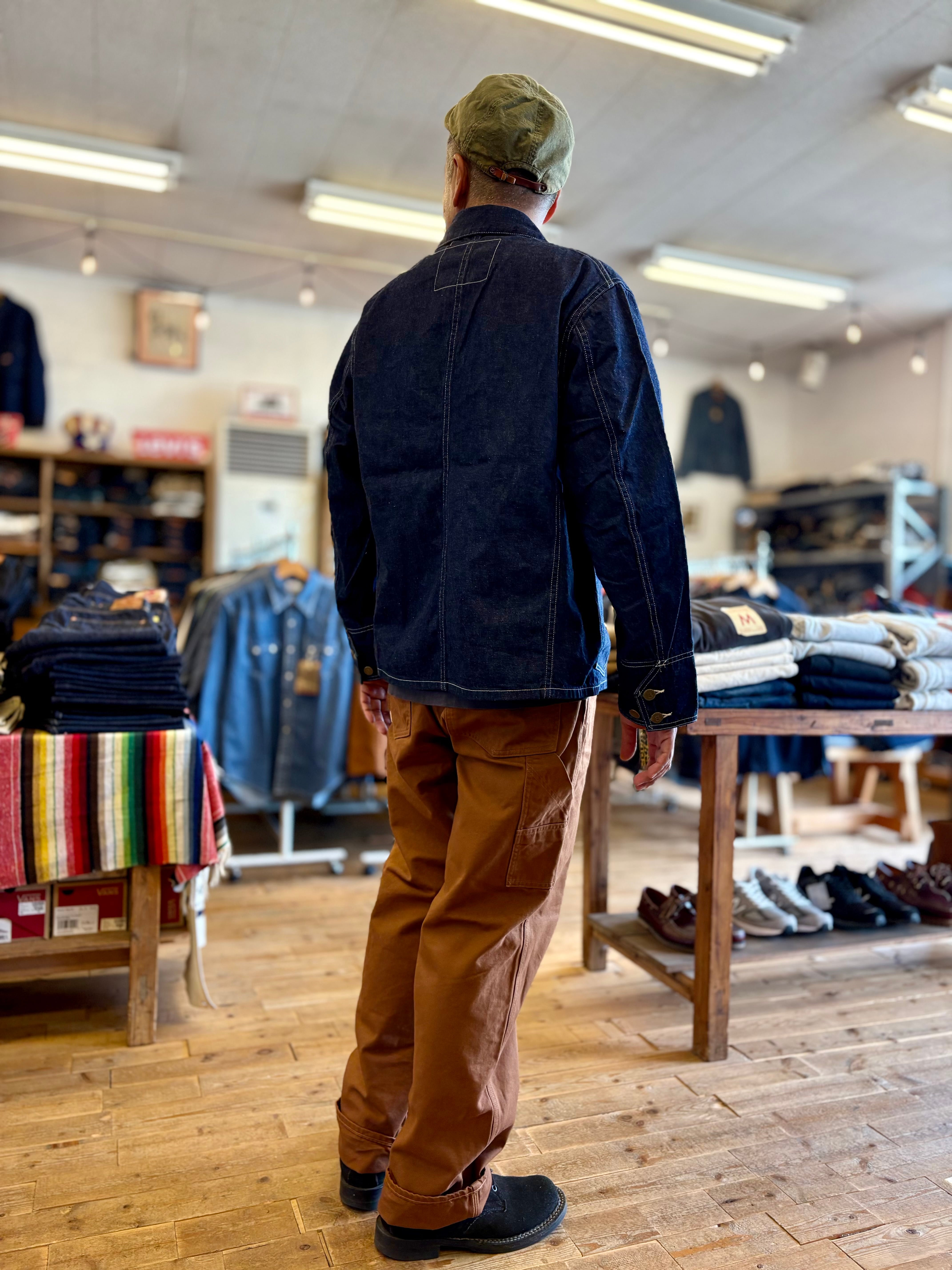 WORKERS SUPER BIG CAT Work Pants Brown Duck | jeanskokubo｜小久保