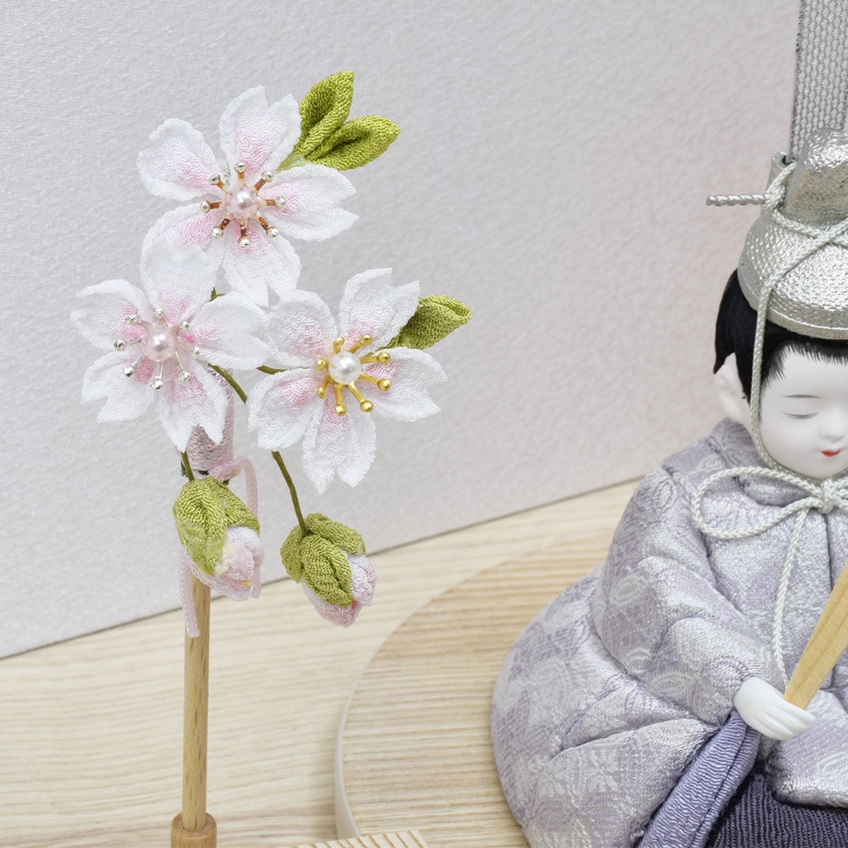 木目込 親王飾り フリージア 花かさね 【公式通販】