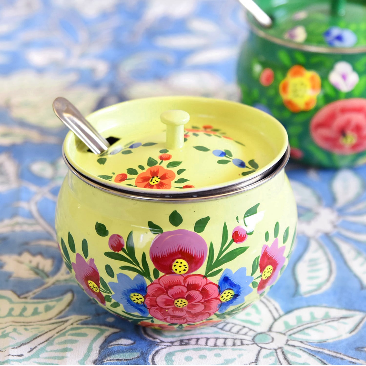 タイ陶器製漬け物容器 5仕切りベージュ 金継　タイ料理皿 thumbnail-15015.jpg?t=