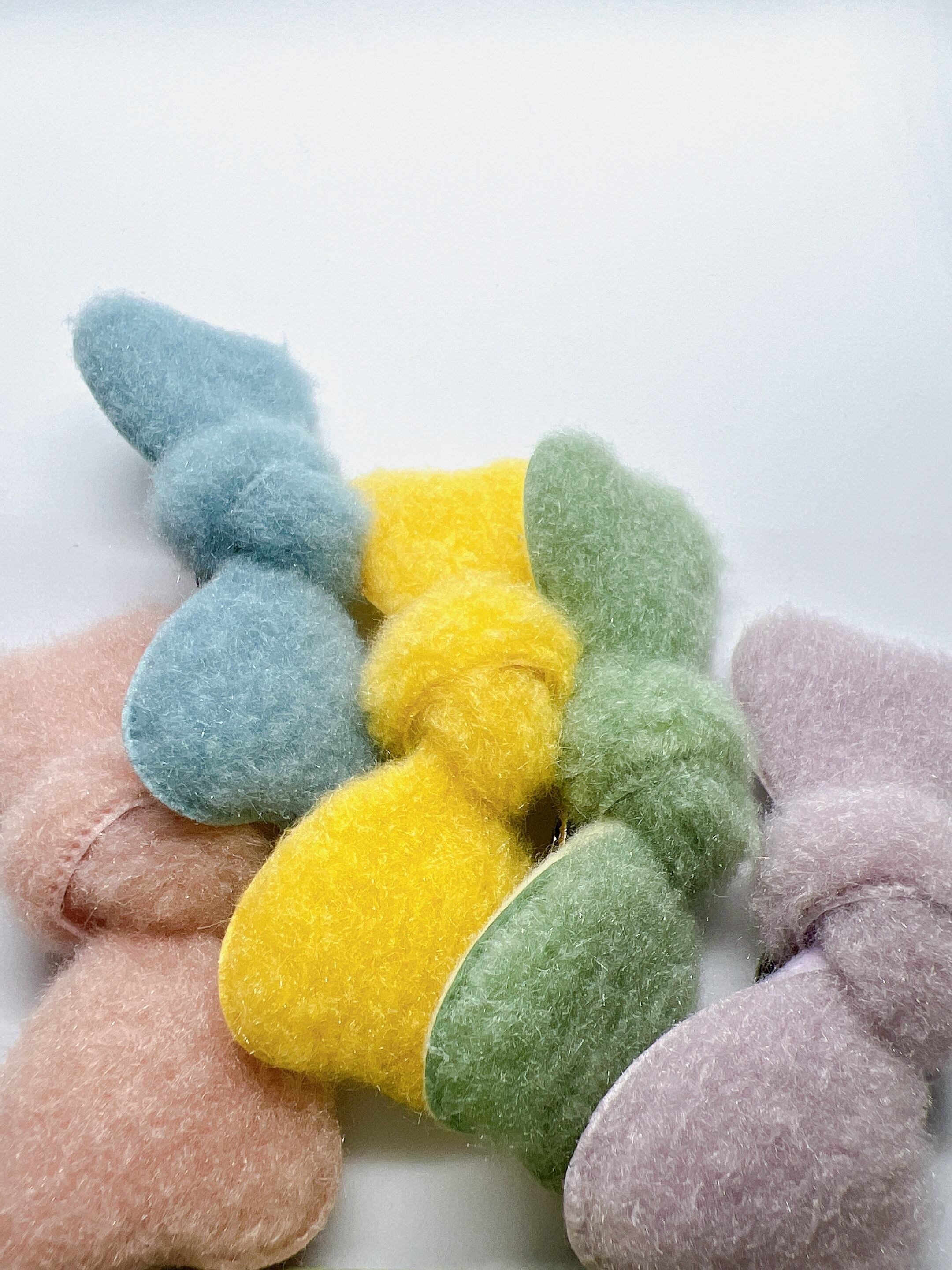【即納】ふわふわリボンヘアピン (再入荷)