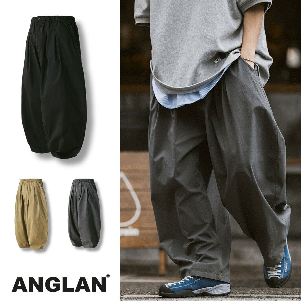 ANGLAN アングラン Nylon Wappen String Half Pants(ANG-066) - 送料