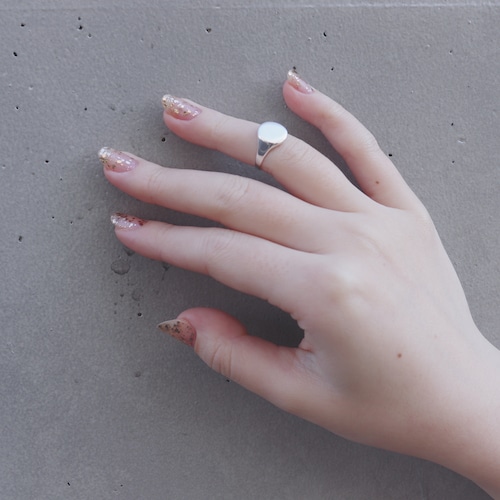 RING || 【予約商品】SMALL METAL PINKY RING SIZE L || 1 RING || SILVER || FDF139