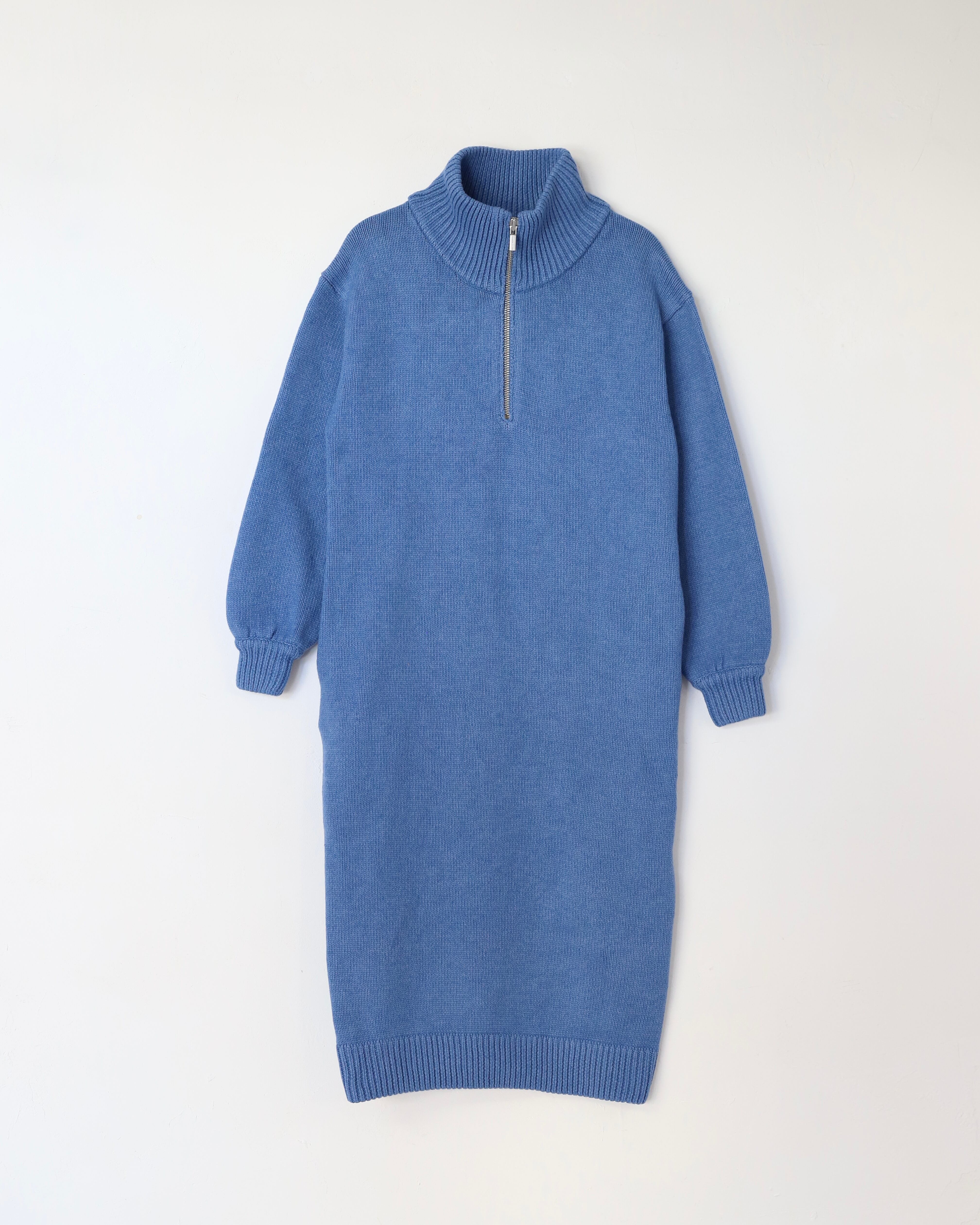 Half Zip Warm Onepiece / ハーフジップウォームワンピース | AMBERGLEAM