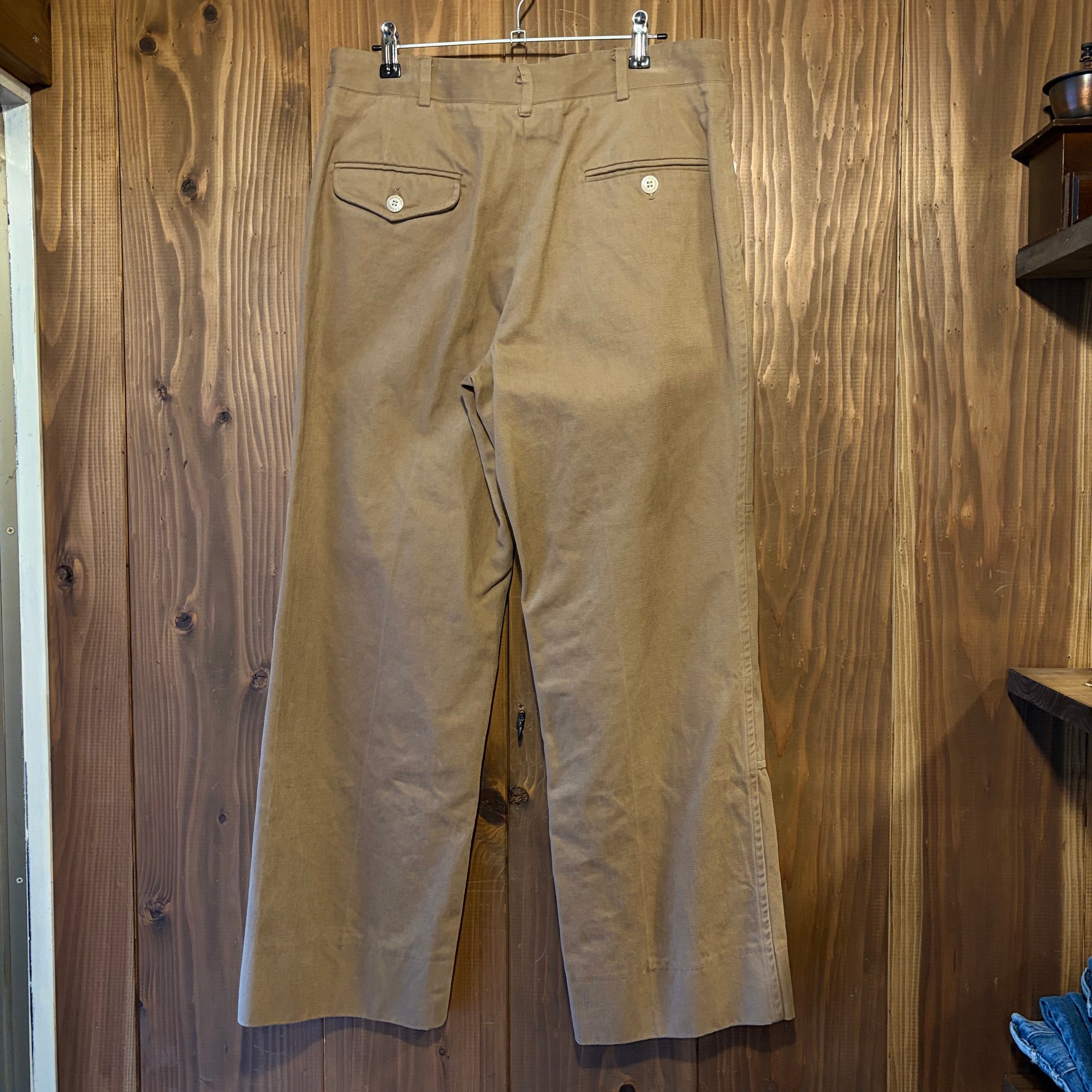 80s Ralph Lauren ラルフローレン ワークパンツ ダブルニー チノパン