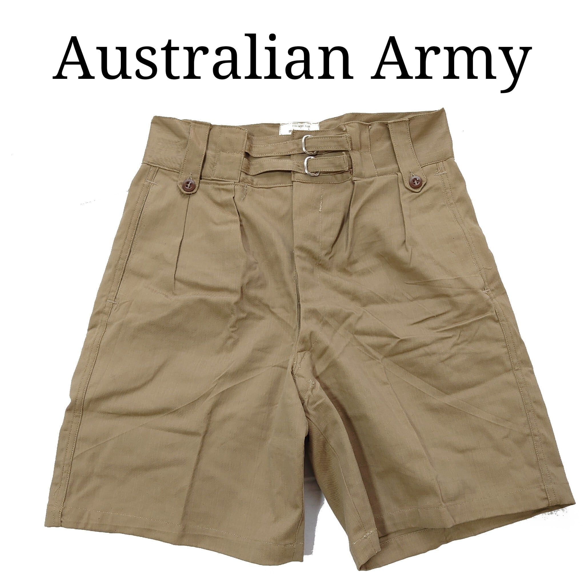 【デッドストック】オーストラリア軍 グルカショーツ ミリタリーパンツ 50s