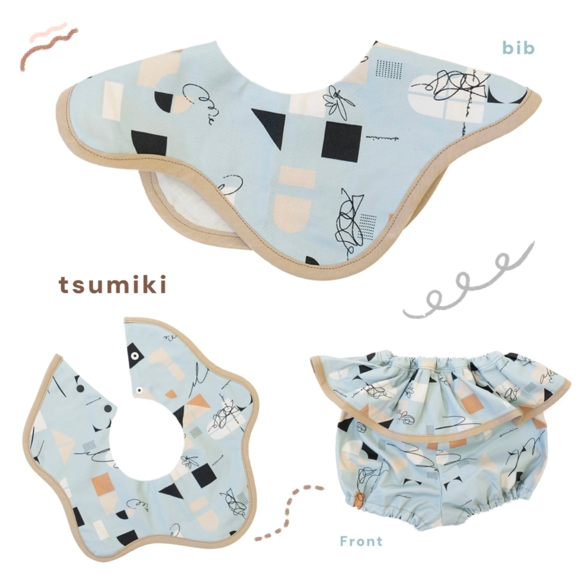 ご出産祝い [ SENOBITO ] チュチュブルマセット