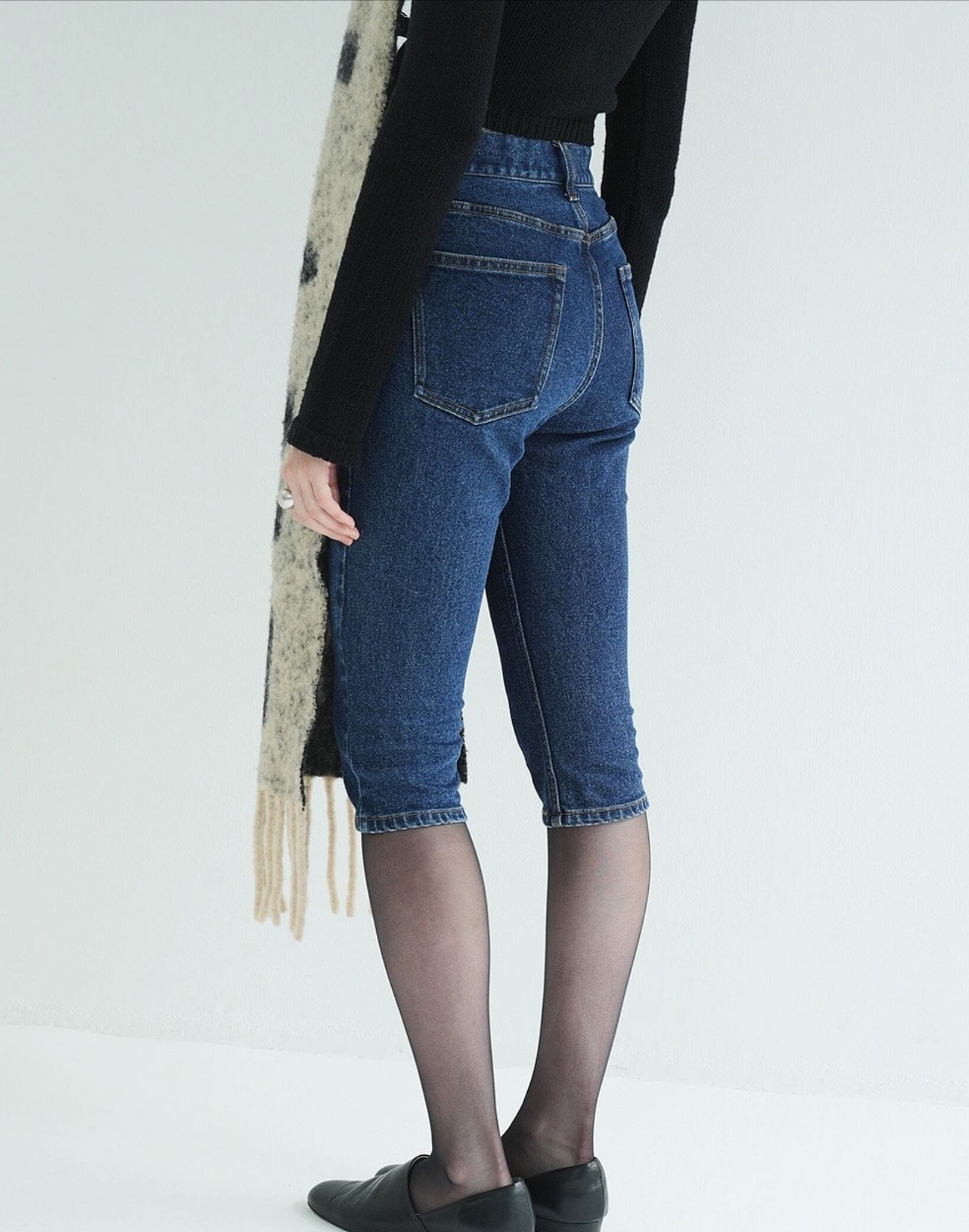 【CLANE期間限定出品】DENIM CAPRI PANTS（本日終了） DENIM CAPRI PANTS｜SKIRT/PANTS(スカート/パンツ)｜CLANE OFFICIAL