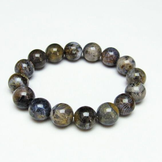 ルチルインアゲート ブレスレット 13mm [M便 1/10] 111-11194