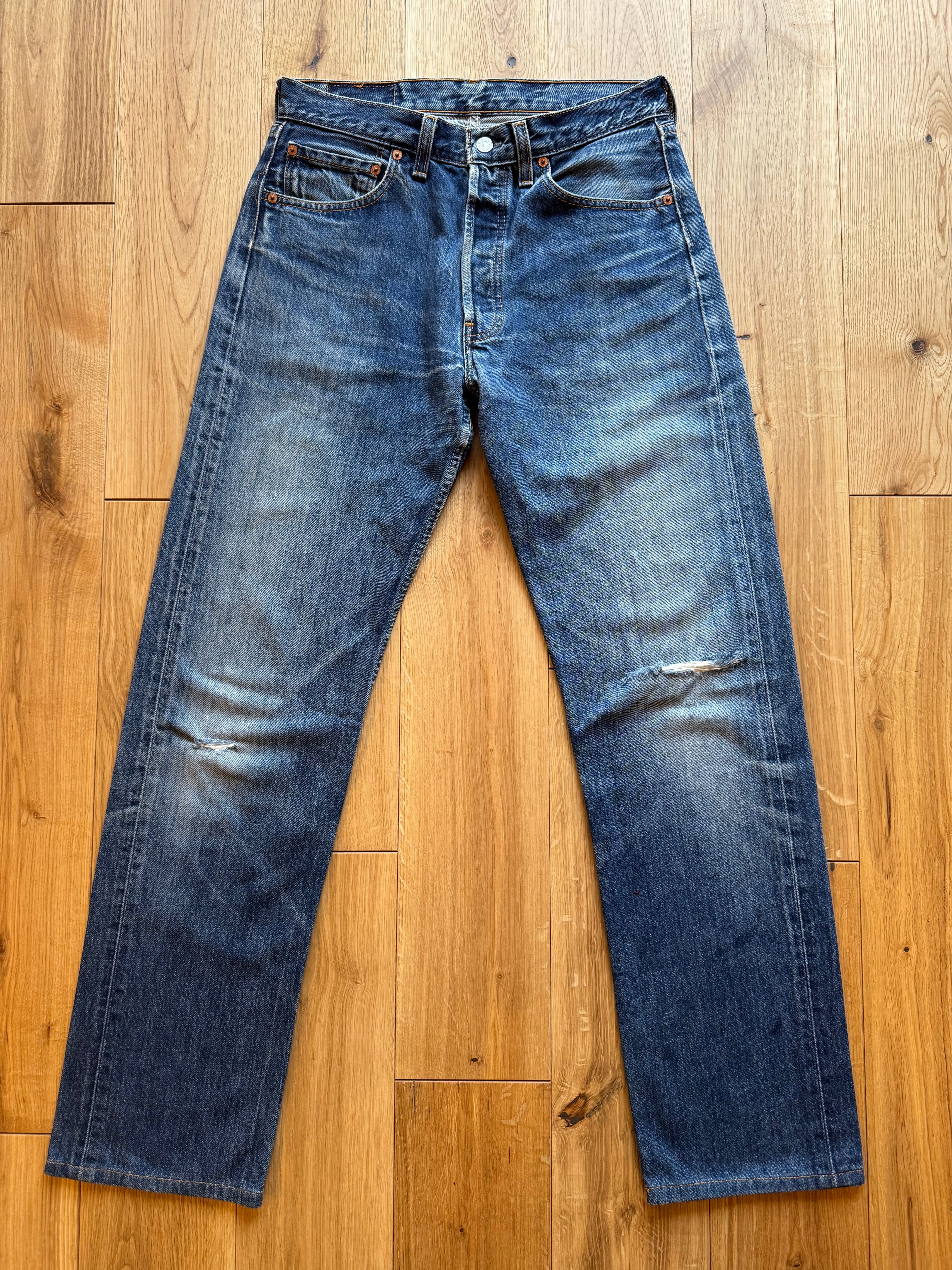 90s Levi's 501 Euro 裏ボタン 311 MADE IN U.K. W32 W36 | Re-junction