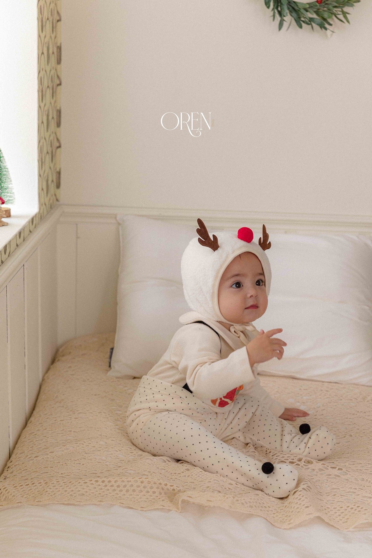 Oren X-mas［取寄］ ange blanc foot leggings