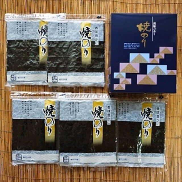 寒流のり 焼のり金印 10枚×5袋箱入【ご贈答用】