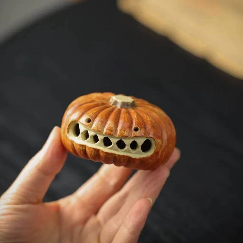 かぼちゃ 置物 ハロウィン 風水 卓上置物 インテリア オブジェ 南瓜