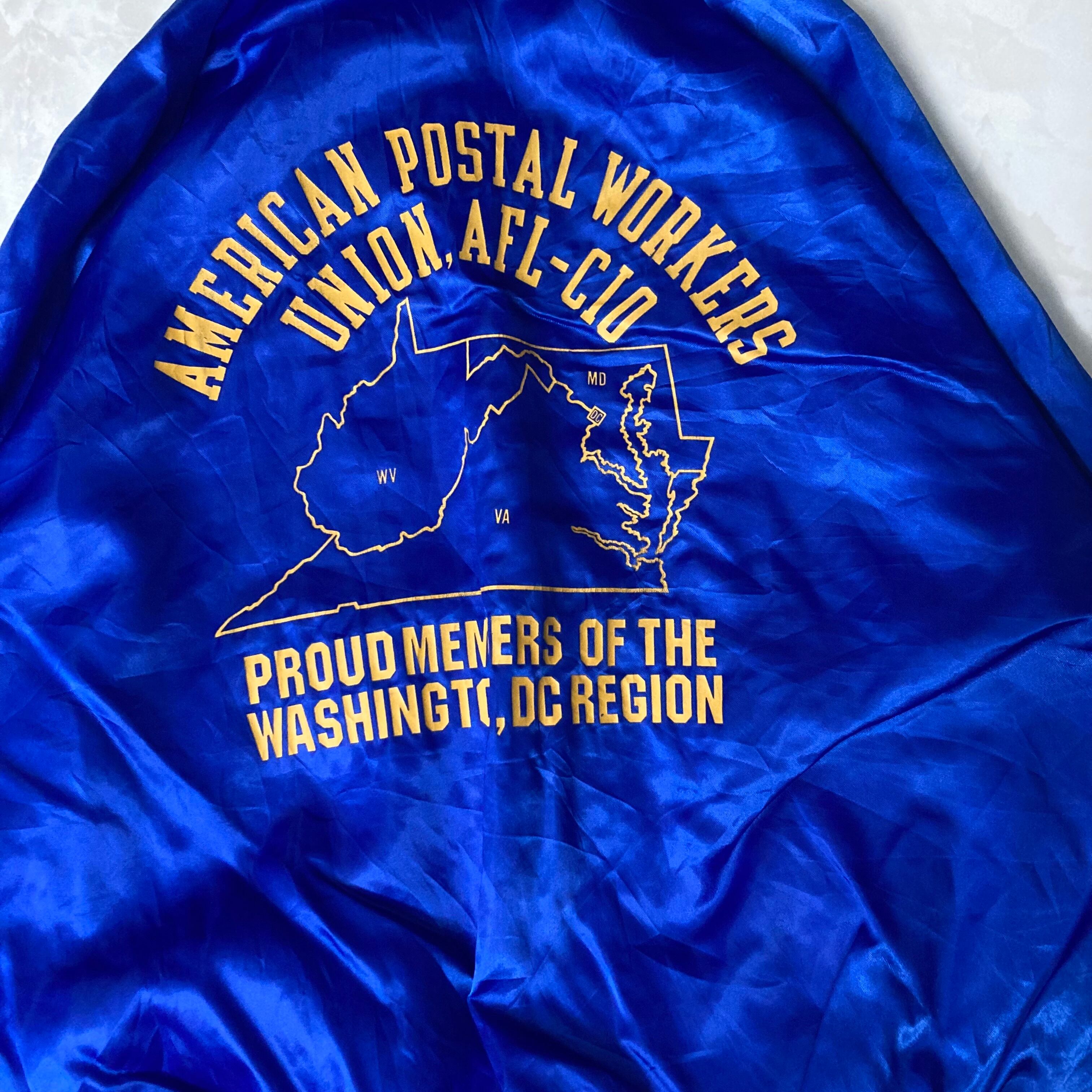 Made in USA】【ラグランスリーブ】MVP ナイロンスタジャン XL