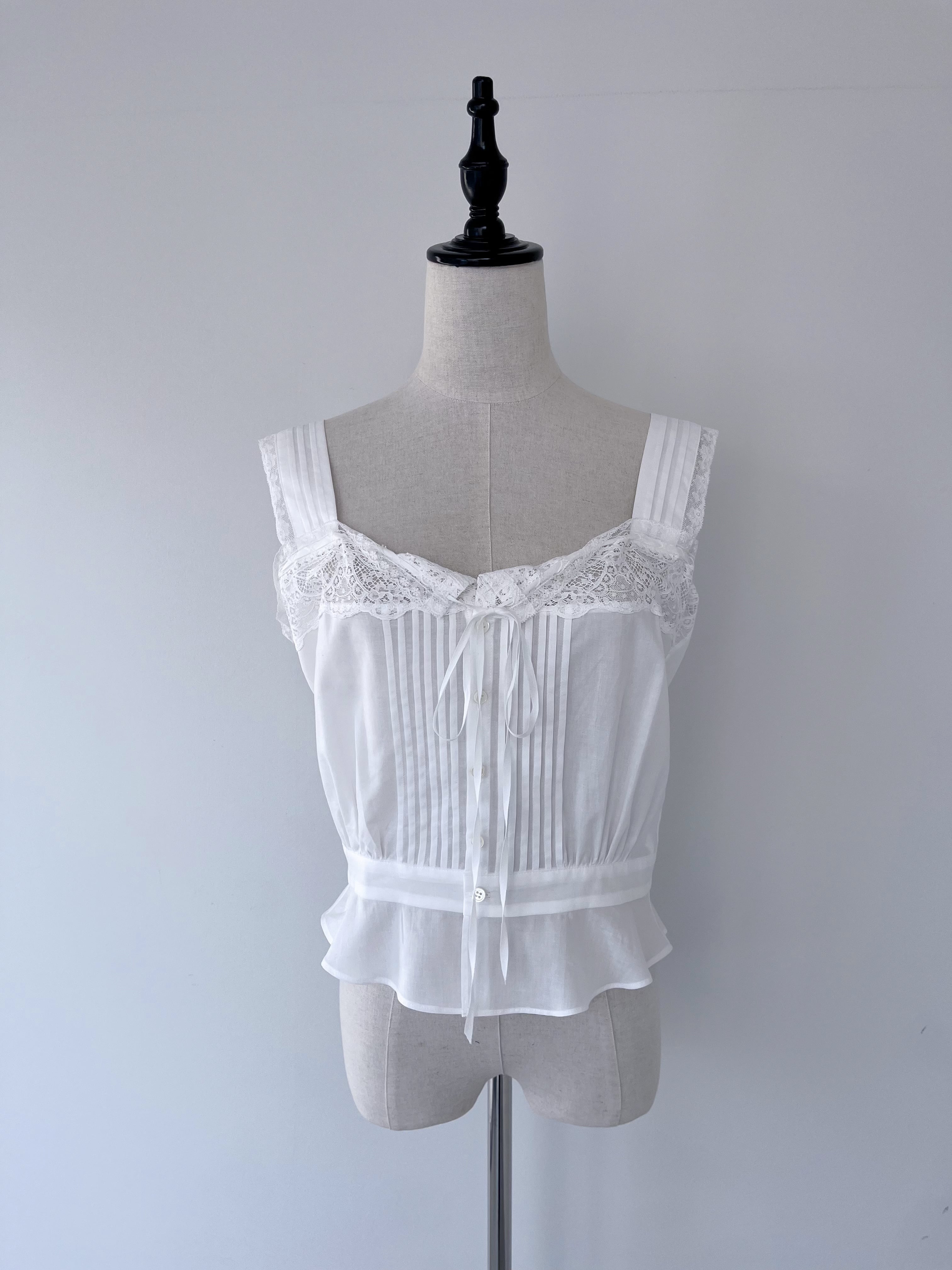 Bilitis dix-sept ans フリル キャミソール Bilitis dix-sept ans フリル キャミソール Bilitis dix-sept