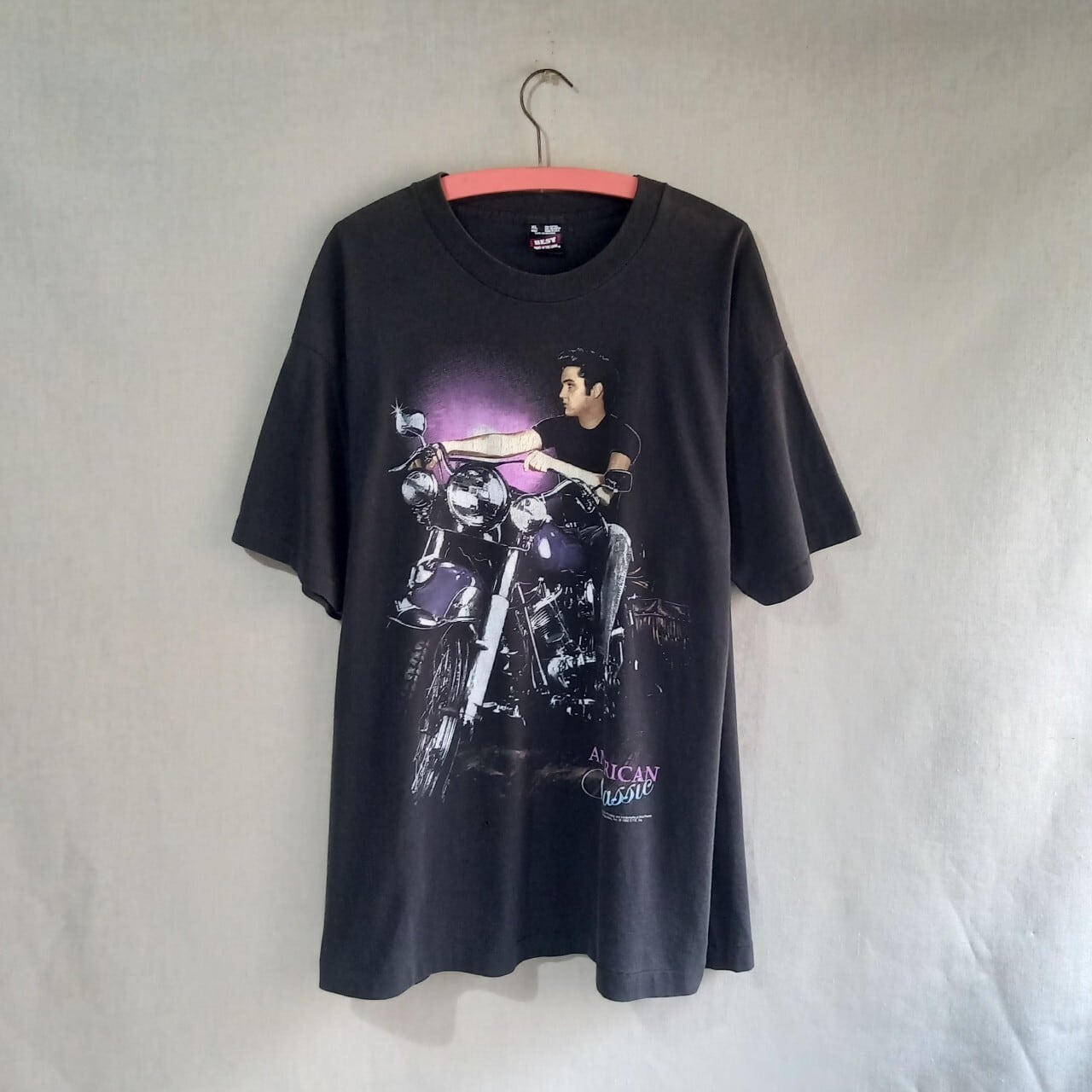 90s ELVIS PRESLEY TシャツXLサイズ エルビスプレスリー AMERICAN 