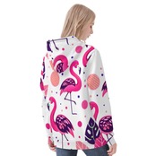 Women's All Over Print Hoodie Leaf 4300