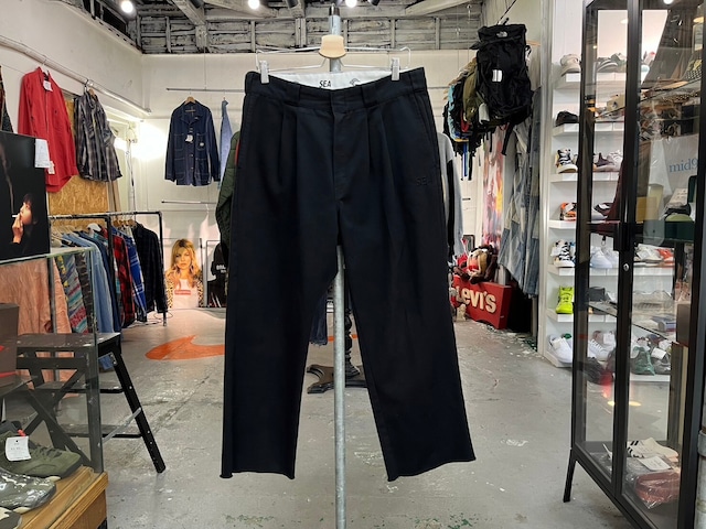 WIND AND SEA × DICKIES 2TUCK TROUSERS BLACK LARGE 53310
