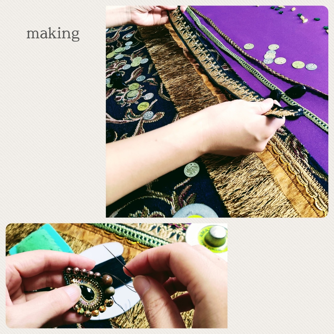 ボストンバッグ【Exotic Purple】