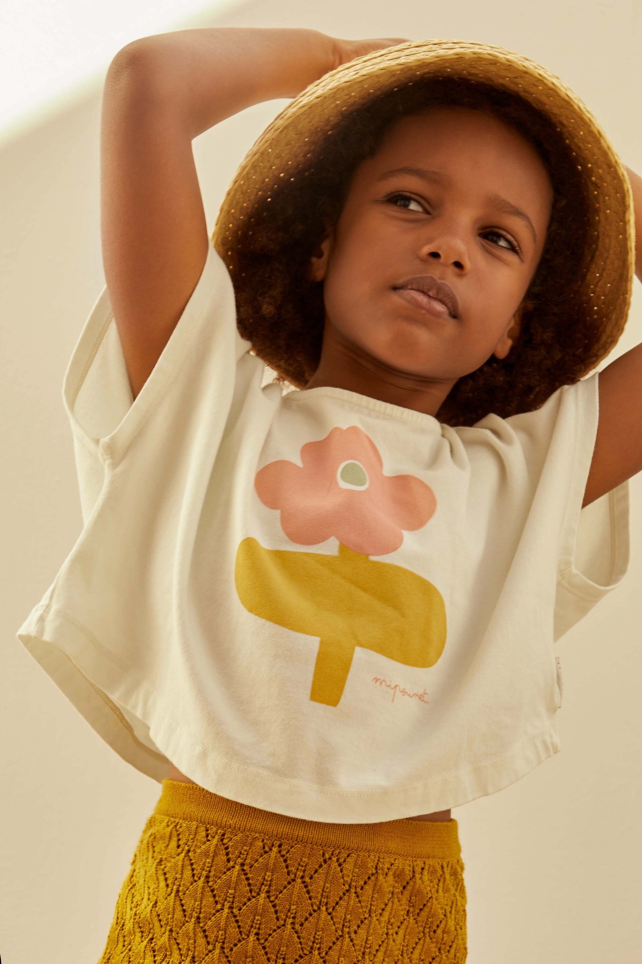 Olivia Organic Jersey T-shirt / MIPOUNET