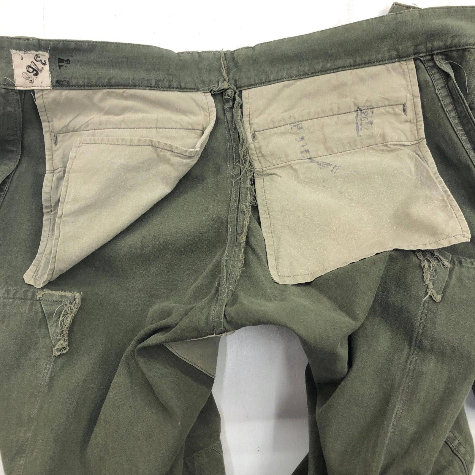 FRENCH ARMY フランス軍 60年代 M-47 カーゴパンツ 後期型 むきだし 1