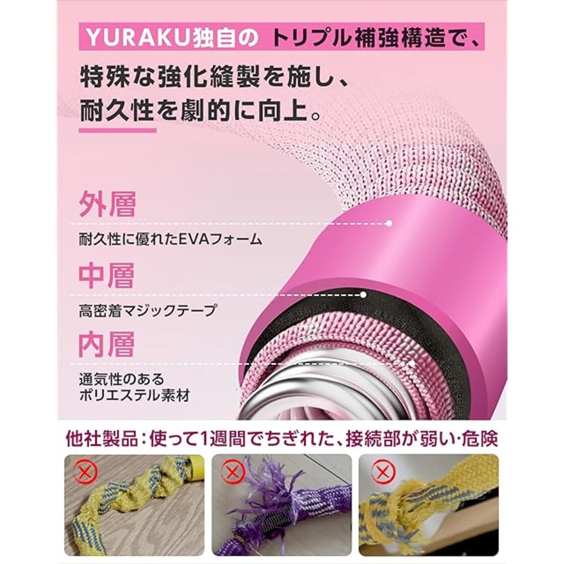 おすすめ】YURAKU【SNSで話題】フラフープ ダイエット ソフト 